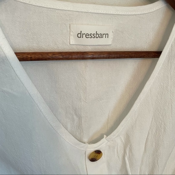 Button Down Midi Dress w/ Pockets - Picture 4 of 7